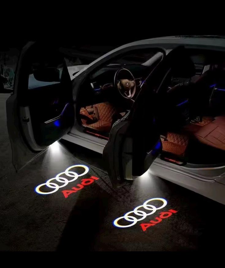 Car Logo Projector Light ( Pack of 2Pcs )