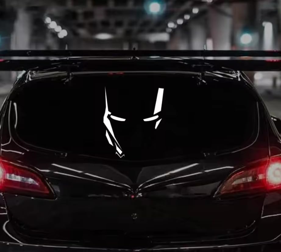 Reflective RGB Colour Iron Man Sticker Decoration for Car, Laptop.