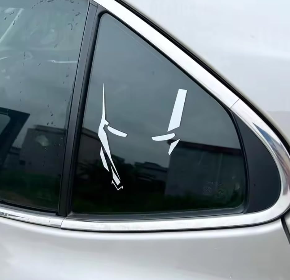 Reflective RGB Colour Iron Man Sticker Decoration for Car, Laptop.