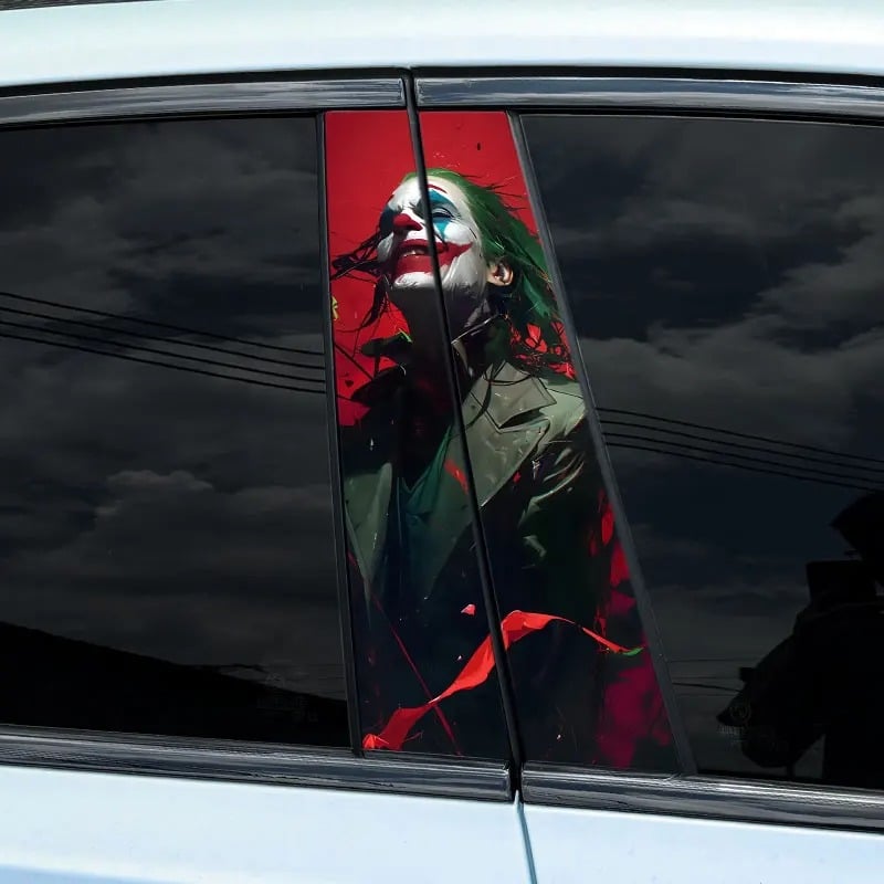 Car Door Pillar Joker Wrap 2 Pieces (one pack)