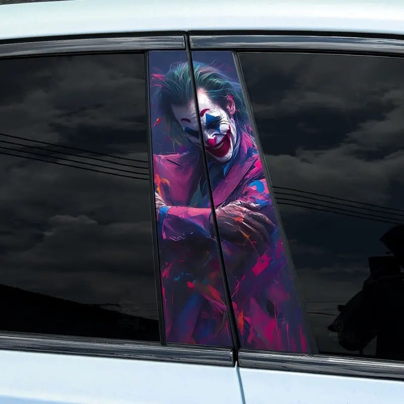 Car Door Pillar Joker Wrap 2 Pieces (one pack)