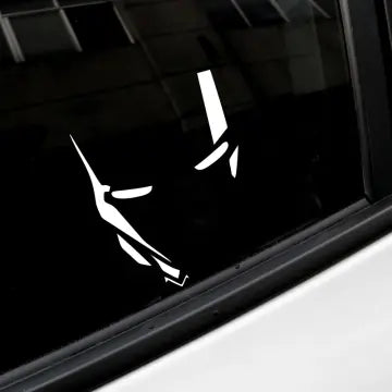 Reflective RGB Colour Iron Man Sticker Decoration for Car, Laptop.