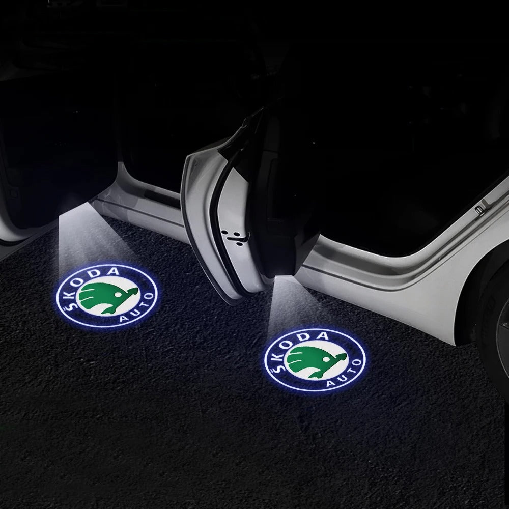 Car Logo Projector Light ( Pack of 2Pcs )