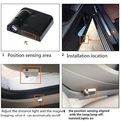 Wireless Car Welcome Batman Logo Projector Lights ( Set of 2 Pcs)