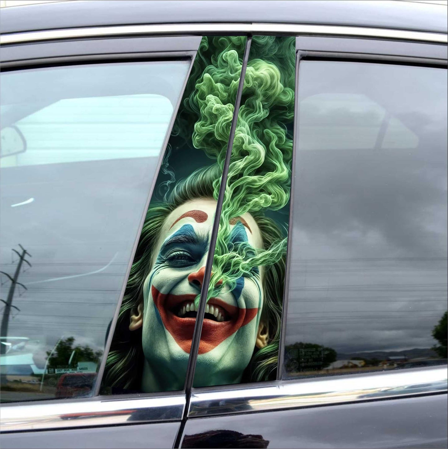 Car Door Pillar Joker Wrap 2 Pieces (one pack)