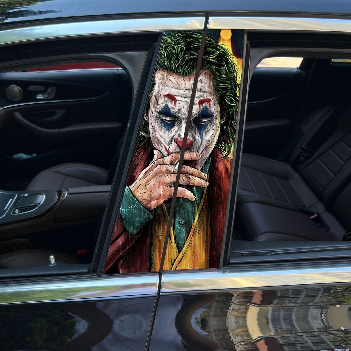 Car Door Pillar Joker Wrap 2 Pieces (one pack)