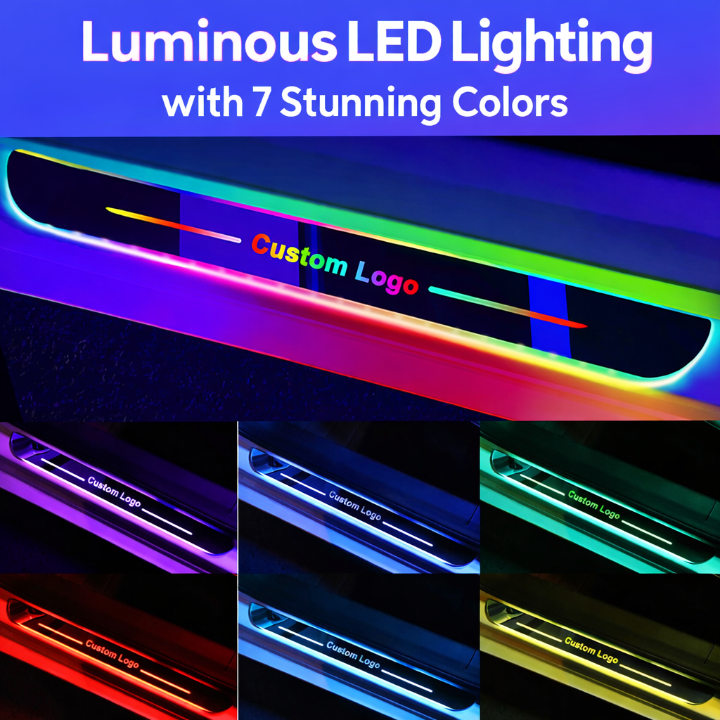 Custom Car Door Sill Lights (All Four Doors) wireless