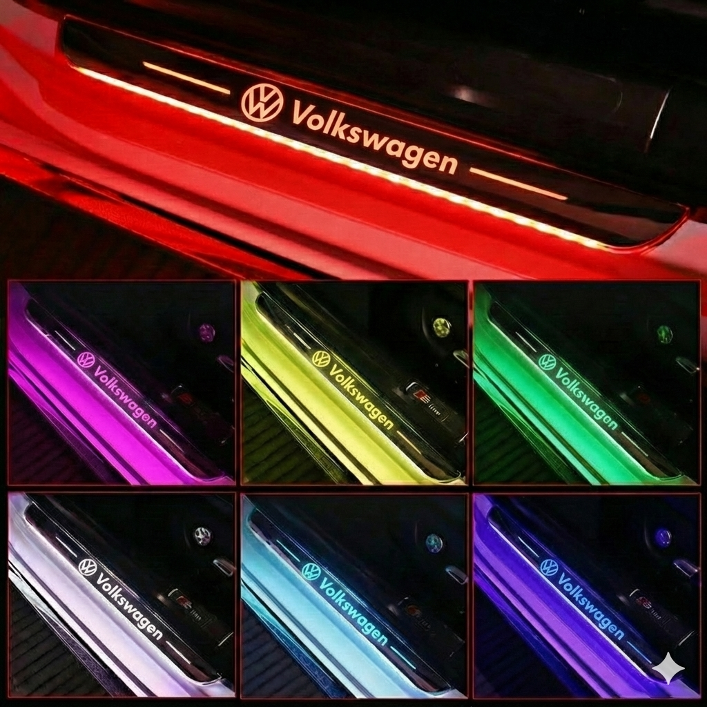 Custom Car Door Sill Lights (All Four Doors) wireless
