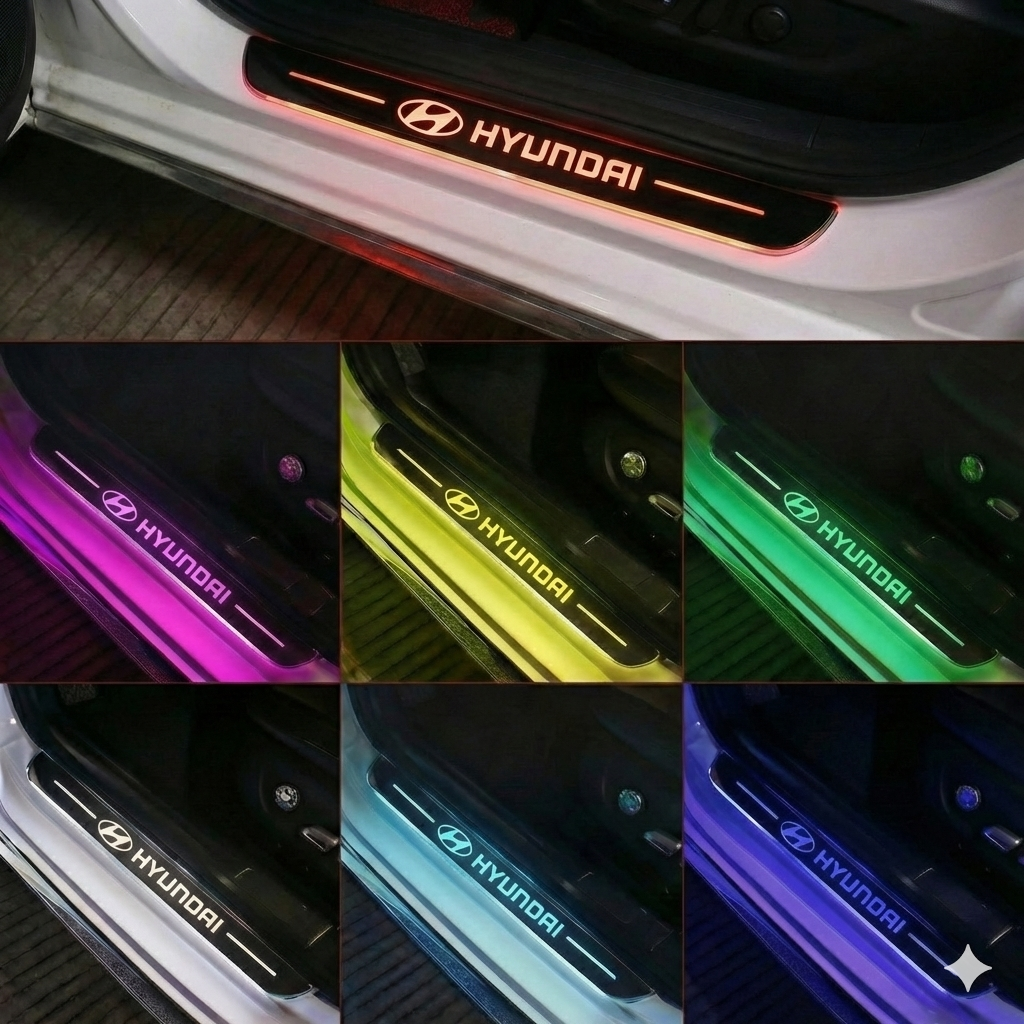 Custom Car Door Sill Lights (All Four Doors) wireless