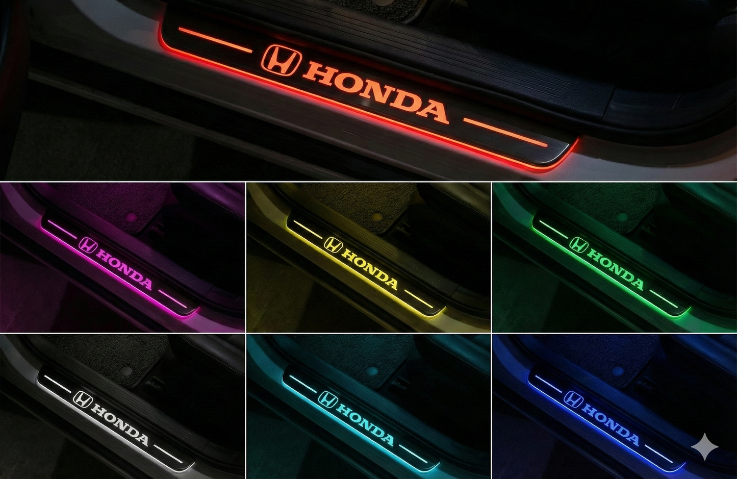 Custom Car Door Sill Lights (All Four Doors) wireless